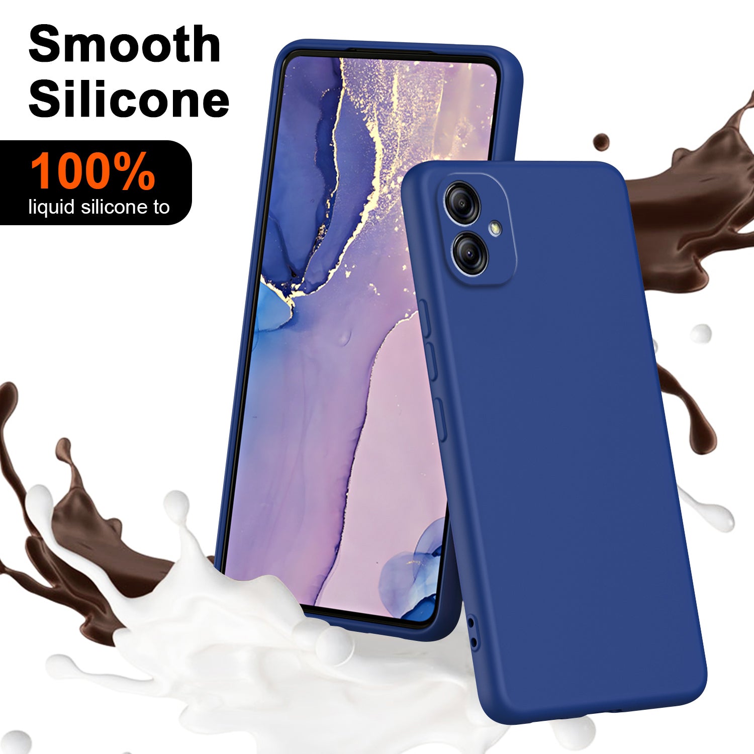 Uniqkart for Samsung Galaxy A04e 4G / F04 4G / M04 4G 2.2mm Protective Cover Fiber Lining + TPU Phone Case - Red Uniqkart for Samsung Galaxy A04e 4G / F04 4G / M04 4G 2.2mm Protective Cover Fiber Lining + TPU Phone Case - Red